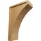Ekena Millwork 3"W x 6 1/2"D x 10"H Large Lawson Wood Corbel, Cherry CORW03X06X10LWCH - alternate 1